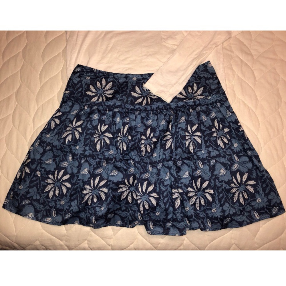 Banana Republic Navy Skirt